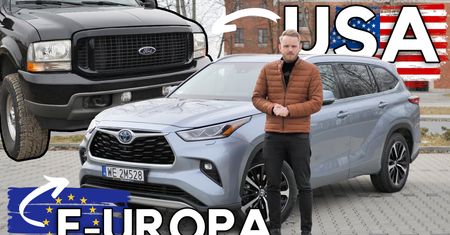 Toyota Highlander - koperta od ciotki z Ameryki