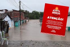 Katastrofa w Brazylii. Po ulewach pękła tama na rzece