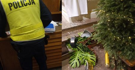 Próbował podpalić Biblię w kościele. Ksiądz apeluje o "wyczulenie"