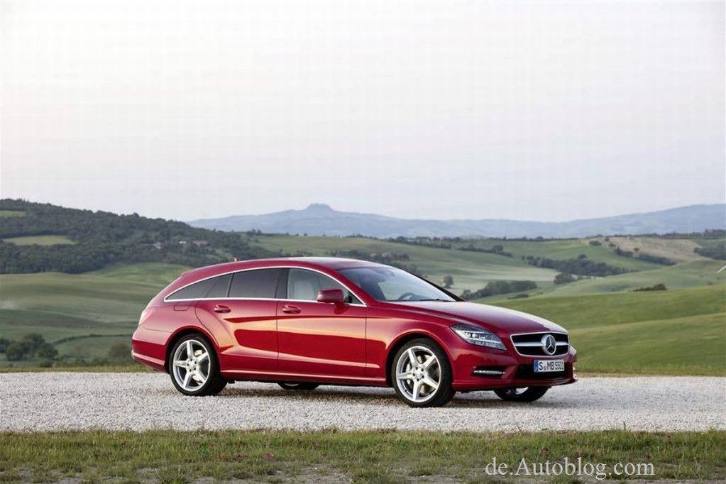 Mercedes CLS Shooting Brake (źródło: de.autoblog.com via WCF)