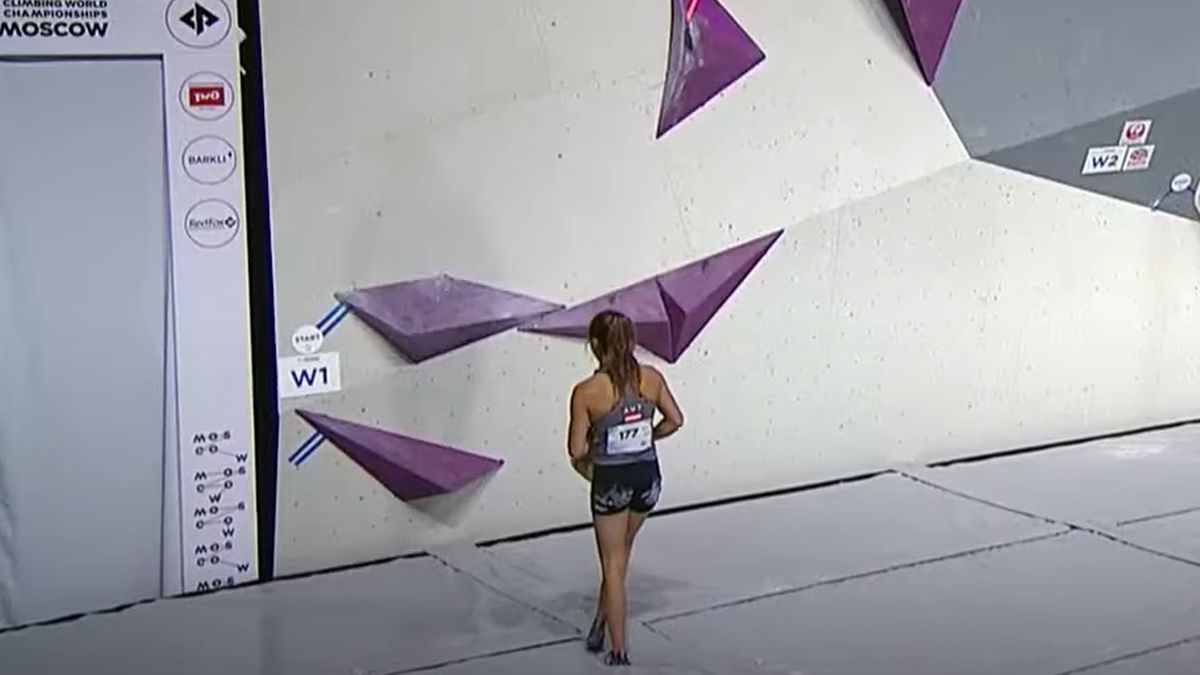 Johanna Farber podczas mistrzostw świata 