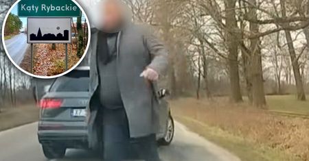 Cała Polska zobaczyła, co zrobił na drodze. Taką opinię miał sołtys Kątów Rybackich