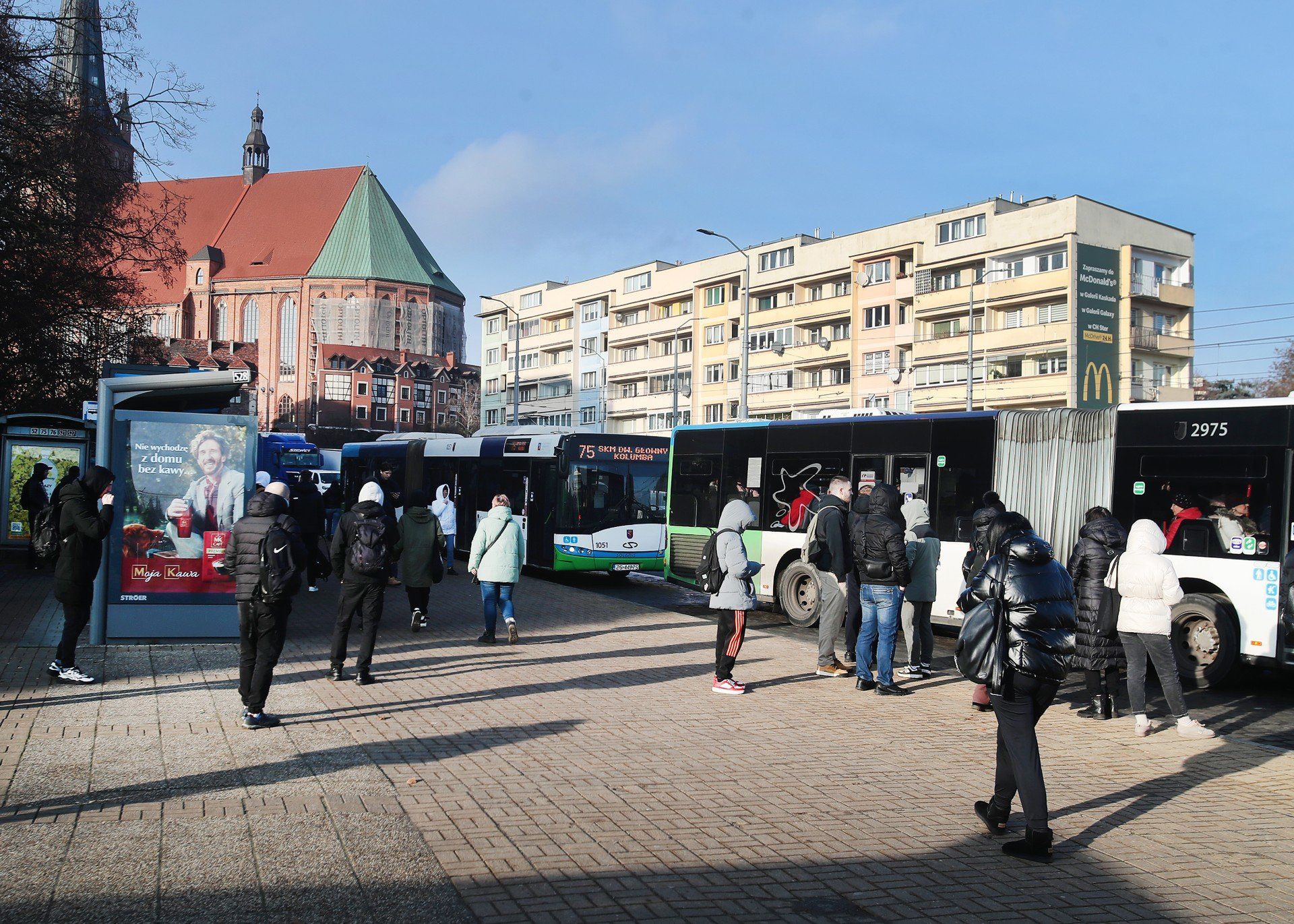 Do odwołania autobusy nie zatrzymują się na torowisku przy ul. Wyszyńskiego