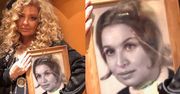 Pogrążona w zadumie Magda Gessler pozuje ze zdjęciem nieżyjącej mamy: "Kupiłam jej kwiaty ulubionego koloru"