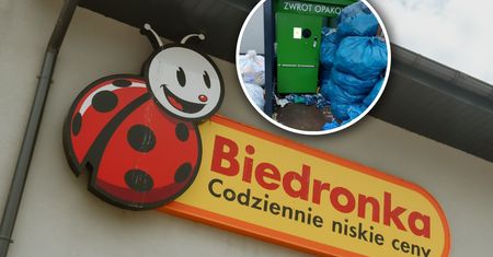 "Przychodzą z workami". Biedronki tonęły w śmieciach. Jest reakcja
