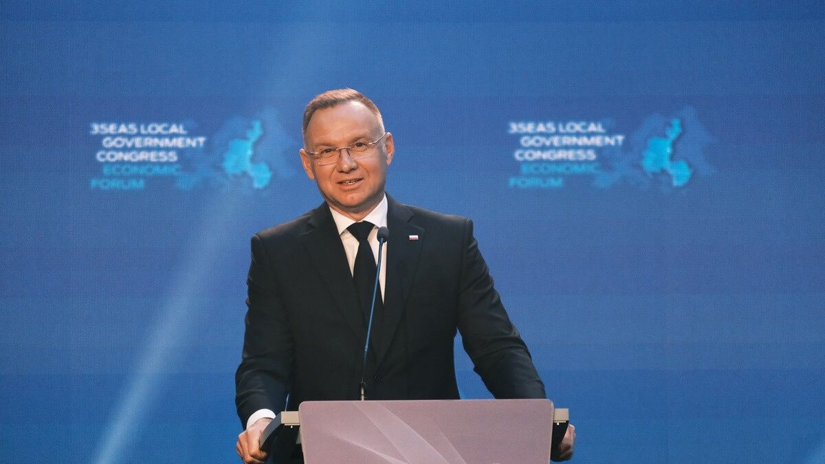 Wystąpienie Andrzeja Dudy na Samorządowym Kongresie Trójmorza w Lublinie
