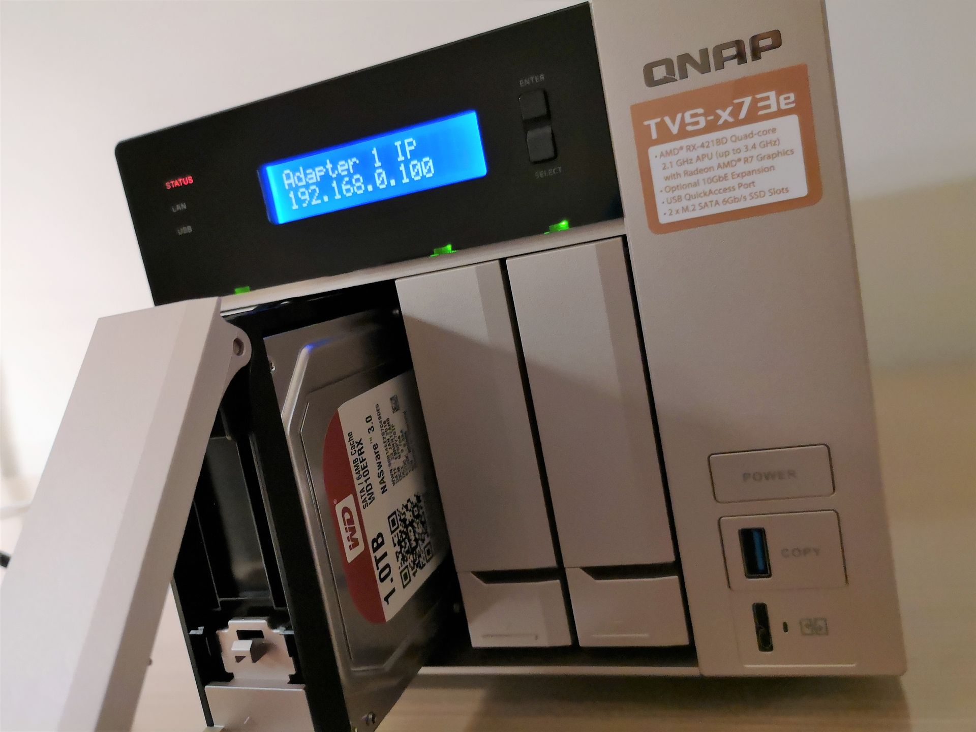 QNAP TVS-473e: 4-zatokowy NAS gotowy do rozbudowy na kilka sposobów 2
