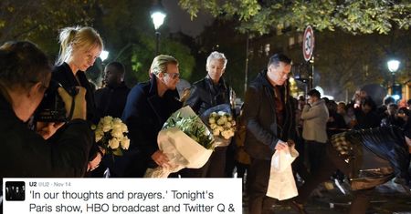 Bono o rzezi w teatrze Bataclan: "To był atak na muzykę! To mogłem być ja!"