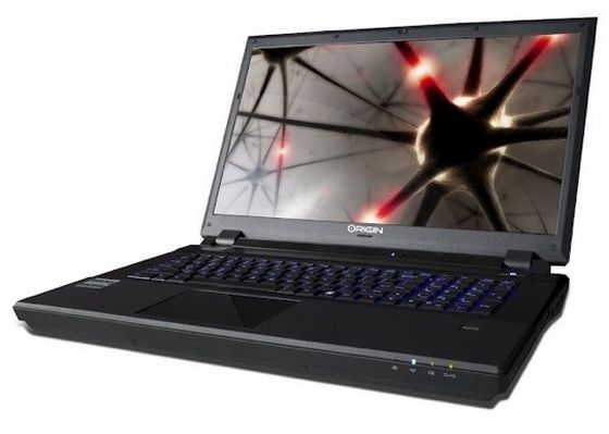 Origin EON17-SLX laptop otwarty
