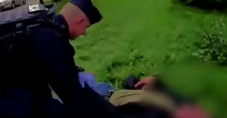 Chwile grozy w Opolu. Policja pokazała nagranie wideo