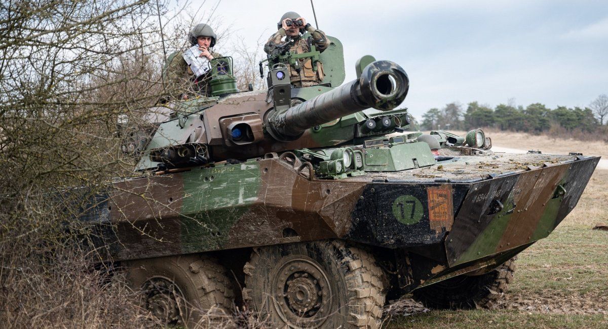 AMX-10RC - na zdjęciu pojazd w służbie francuskiej