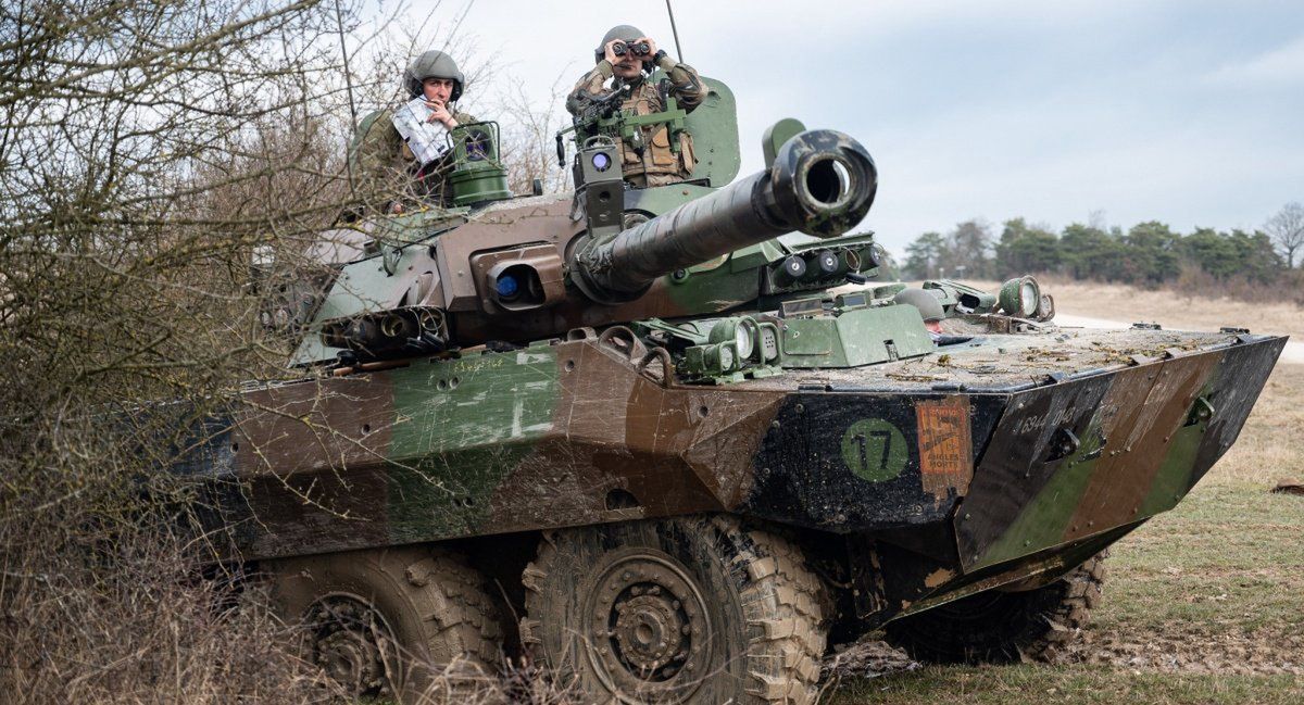 Francuskie AMX-10RC wracają do walki. Wcześniej poniosły duże straty