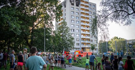 Czechy. Tragiczny pożar w bloku w Bohuminie. Nie żyje 11 osób, wśród nich są dzieci