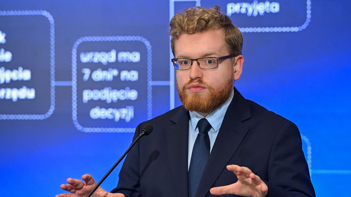 Wiceminister cyfryzacji Dariusz Standerski