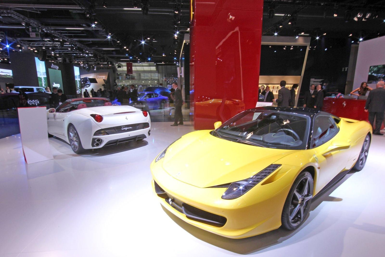 Ferrari 458 Spider Frankfurt