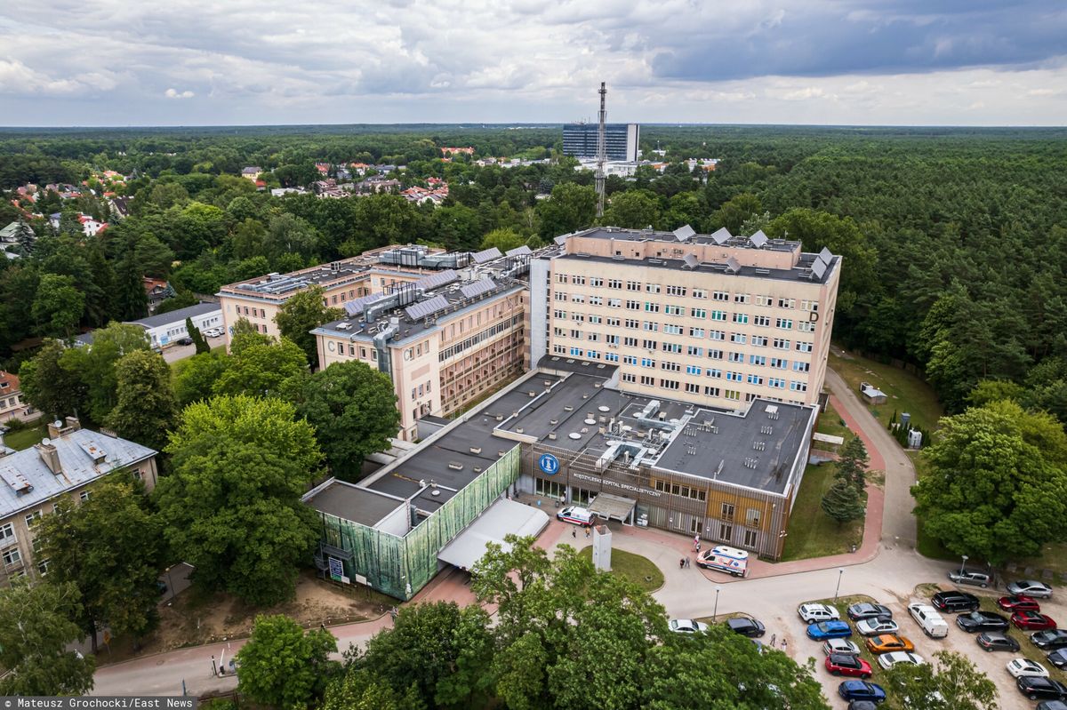 Warszawa -  Miedzyleski Szpital Specjalistyczny (MSS).
Mateusz Grochocki