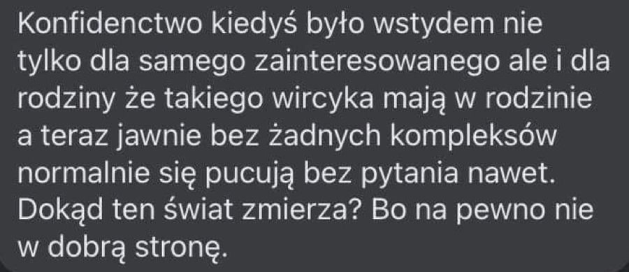 Komentarz o przekraczaniu prędkości przez Kizo