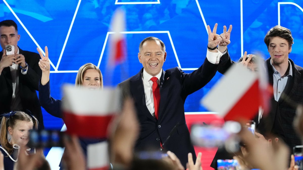 Wieczór wyborczy Karola Nawrockiego 