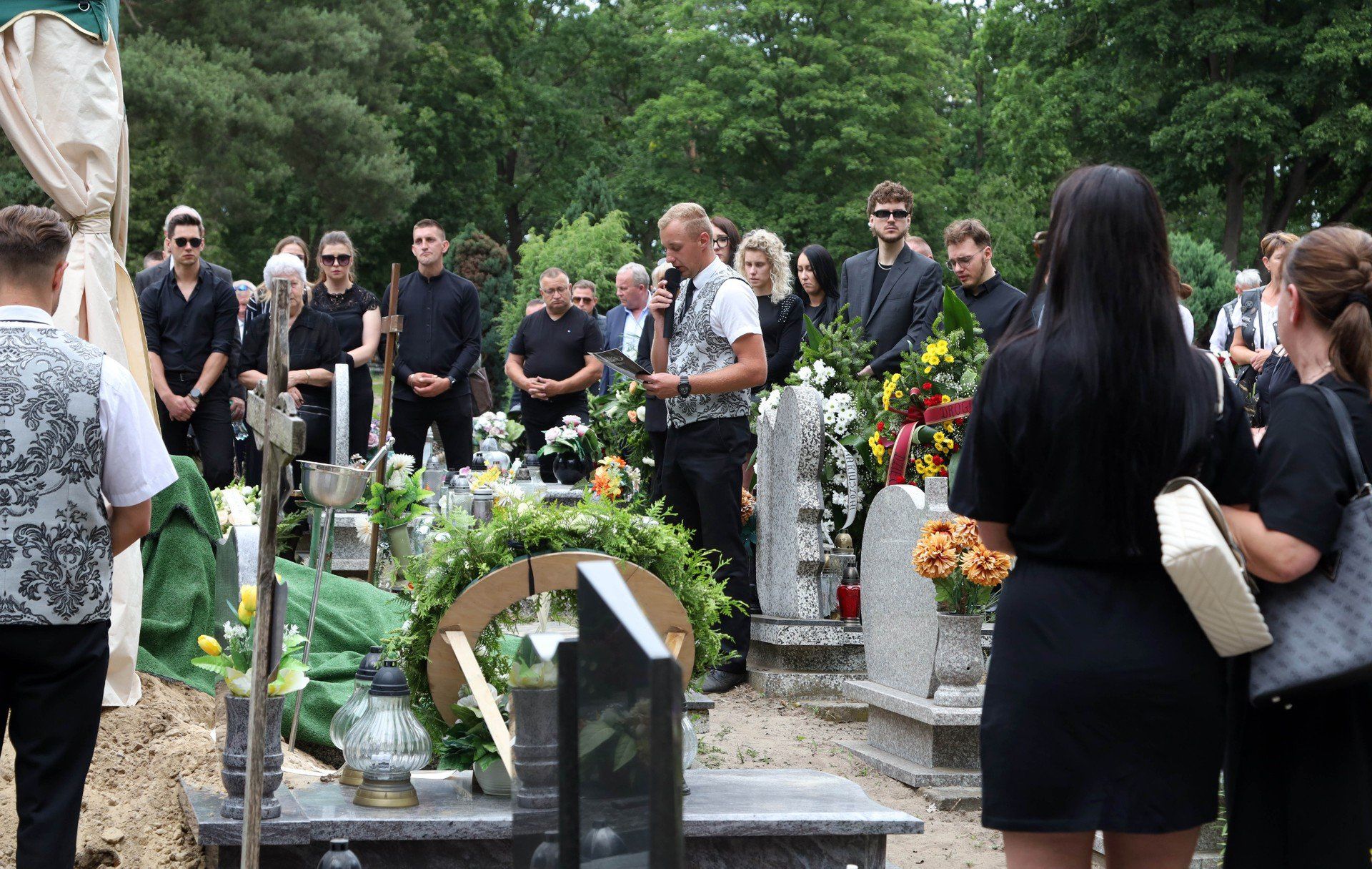 Pożegnanie motocyklisty z Grudziądza