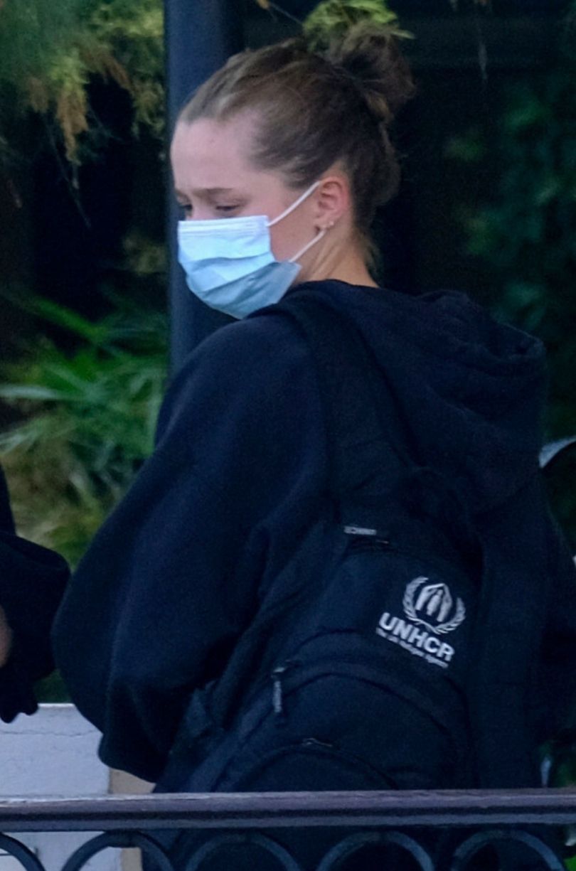 Angelina Jolie podróżuje wodną taksówką po Wenecji w towarzystwie Shiloh
