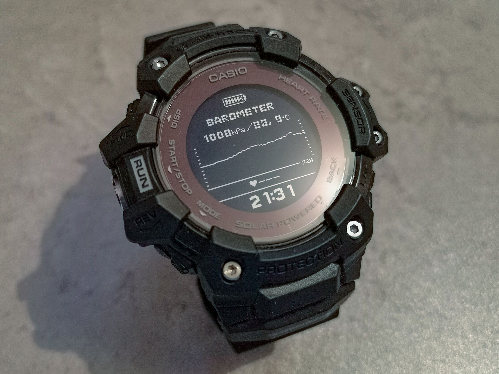 Krótki test Casio G-Shock GBD-H1000: mocny, smart i z pulsometrem! 9