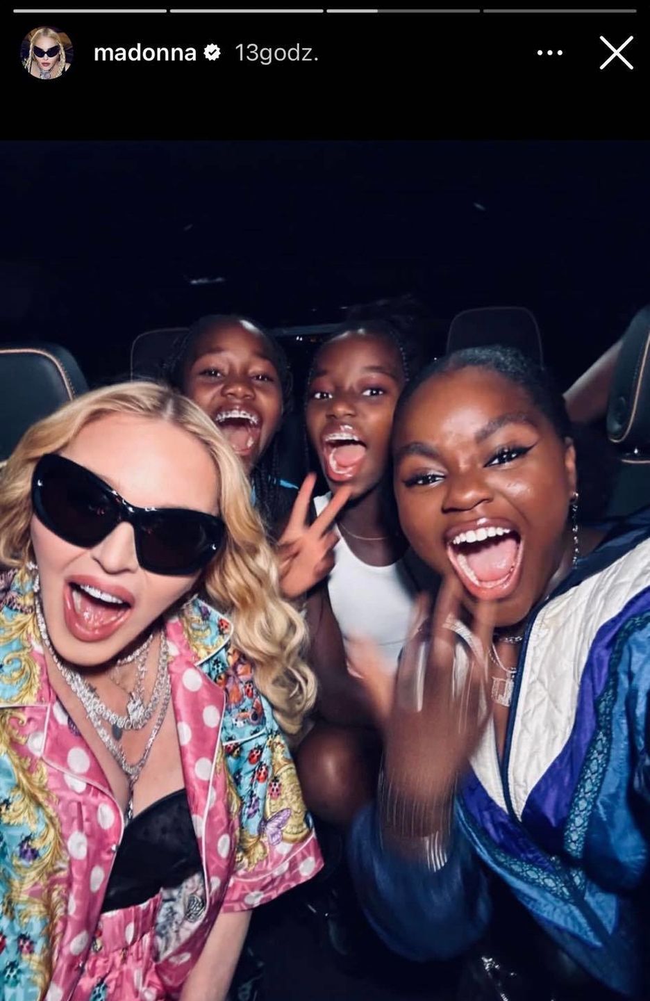 Madonna na koncercie Beyonce