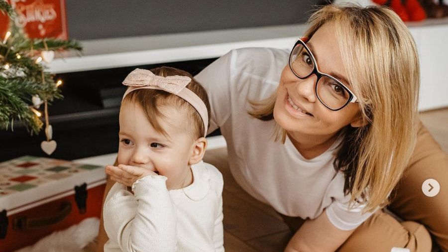 Weronika Marczuk z córką