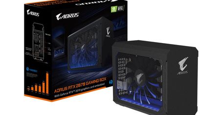Aorus RTX 2070 Gaming BOX - przystawka z kartą RTX 2070 dla laptopów