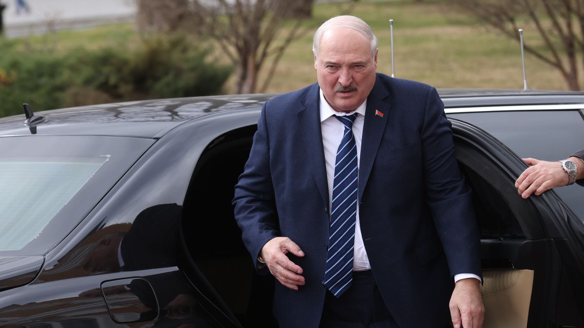 Belarussian President Alexander Lukashenko Visits The Kremlin
MOSCOW, RUSSIA - APRIL 12 (RUSSIA OUT) Belarussian President Alexander Lukashenko leaves his car while arriving to the talks with Vladimir Putin at the Kremlin on April 12, 2024, in Moscow, Russia. Preisdent of Belarus Lukashenko is on a two-day trip to Russia. (Photo by Contributor/Getty Images)
Contributor