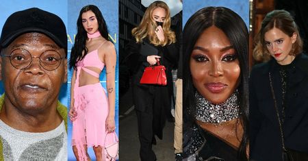 Śmietanka towarzyska bawi się na koncercie Adele w Londynie: Dua Lipa, Samuel L. Jackson, Naomi Campbell, Emma Watson... (ZDJĘCIA)