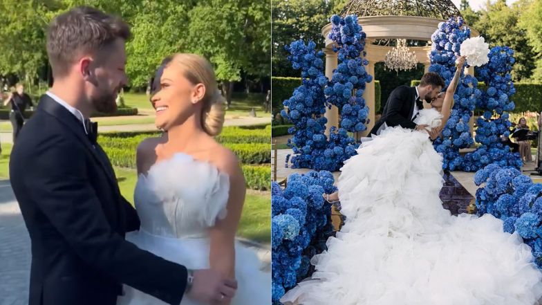 Andziaks prezentuje drugą suknię ślubną