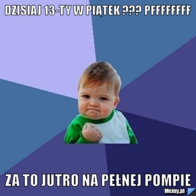 Mem o piątku 13