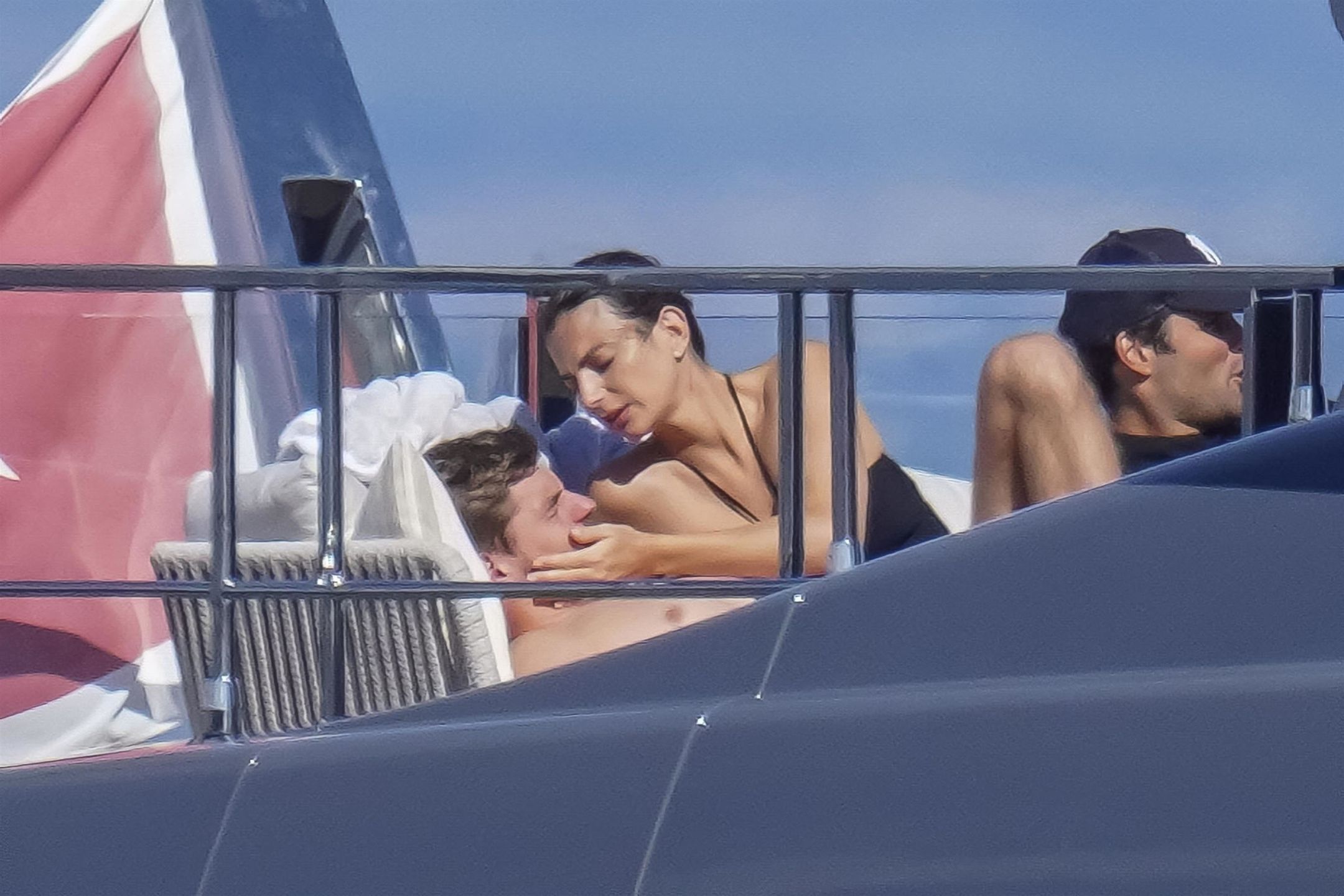 *EXCLUSIVE* *WEB MUST CALL FOR PRICING* Just days before the high-octane Singapore Grand Prix, Formula 1 king Max Verstappen swapped life in the fast lane for some relaxation with his partner Kelly Piquet in Saint-Tropez. *PICTURES TAKEN ON THE 30/09/2025
BACKGRID / Backgrid UK / Forum
Couple on yacht, Romantic moment, PDA, Summer vacation, Relaxation, Intimate moment, Luxury holiday, Sunbathing, Affection, Seaside couple, black swimsuit, Bare Chest, Physique, Shirtless