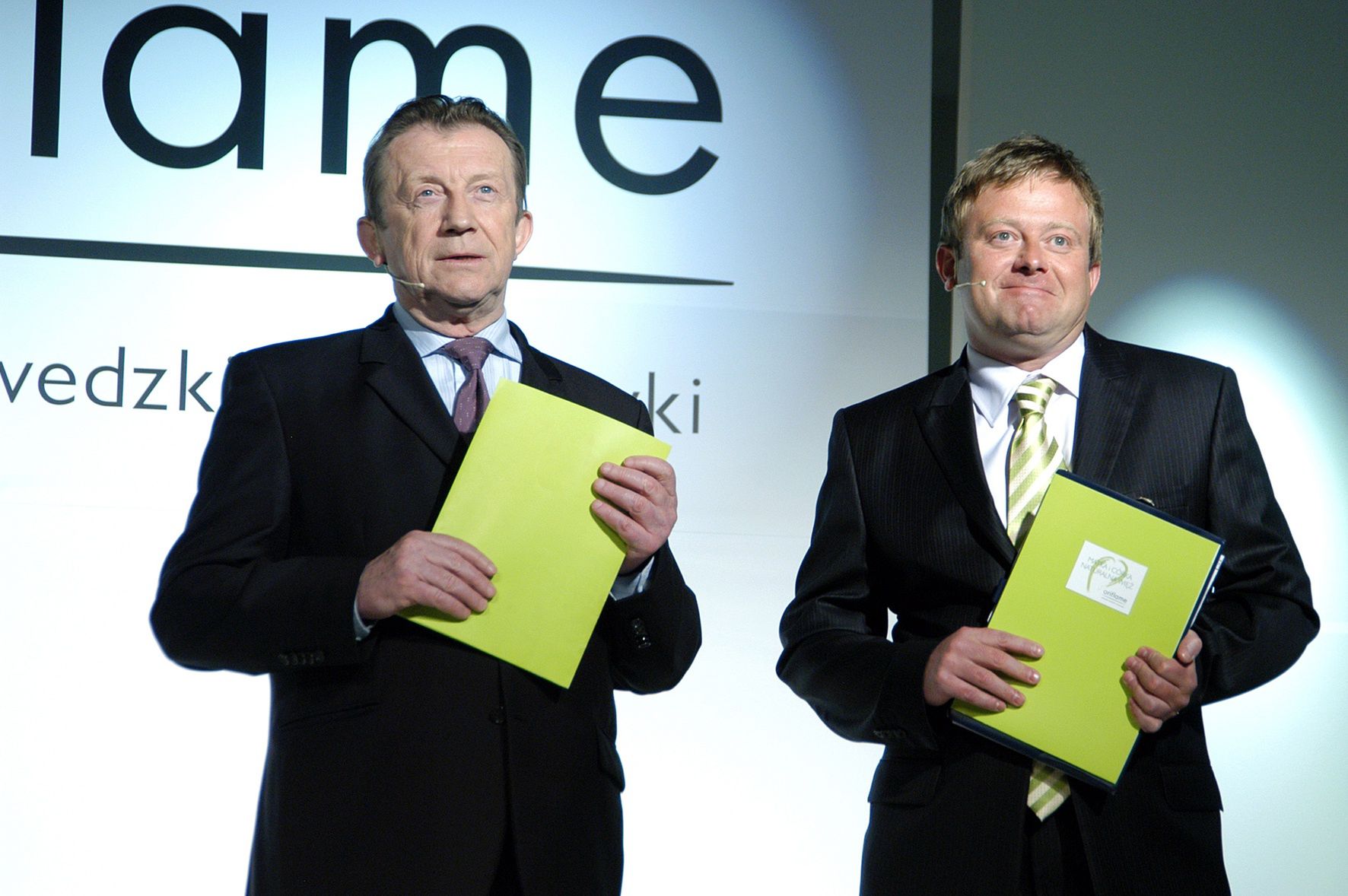 Edward Linde-Lubaszenko i Olaf Lubaszenko