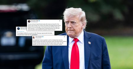 Są reakcje po słowach Trumpa nt. rosyjskich dronów w Polsce
