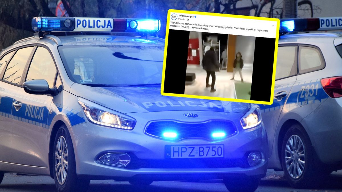 Szokujące sceny w galerii.