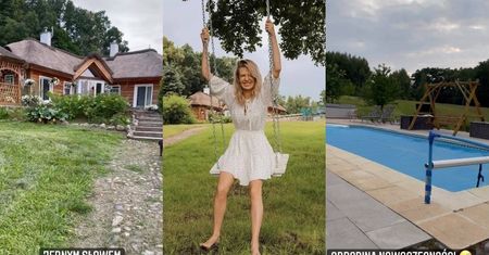 Edyta Pazura prezentuje swoją "chatkę" na Warmii: "Kiedy byłam młoda NIE ZNOSIŁAM tego miejsca" (ZDJĘCIA)