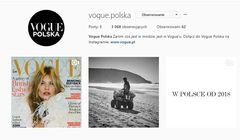 Polski „Vogue” uruchamia oficjalne profile na Facebooku i Instagramie