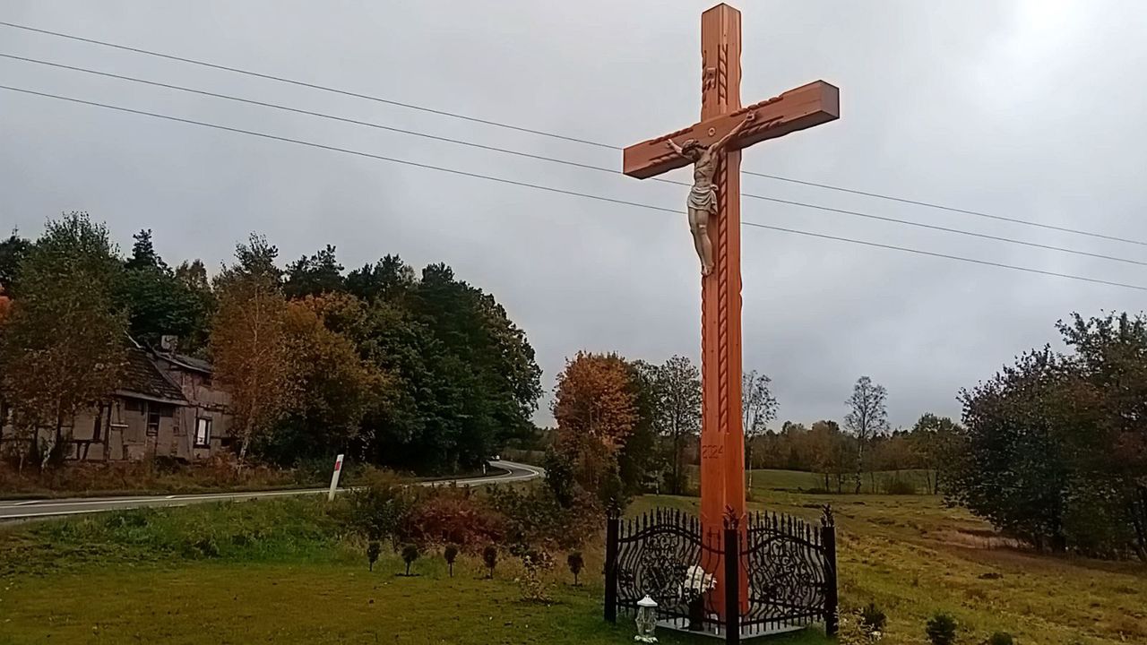 Rokiciny to spokojna wieś na Kaszubach