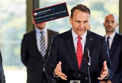 Sikorski odpowiada Muskowi. Po kilku minutach wpis zniknął