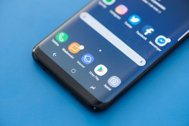 Samsung Galaxy S8+ przyciski systemowe
