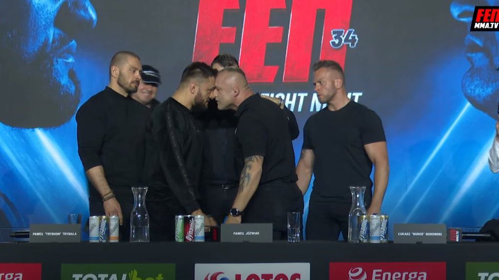 Na face to face przed FEN MMA było gorąco