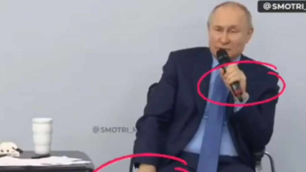 pokazał nagrania z udziałem Putina