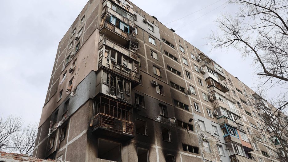 Situation in MariupolMARIUPOL, UKRAINE - APRIL 4: A view of burned apartment amid the ongoing conflict in the city of Mariupol under the control of the Russian military and pro-Russian separatists, on April 4, 2022. Leon Klein / Anadolu Agency/ABACAPRESS.COM Dostawca: PAP/AbacaAA/ABACASituation in Mariupol