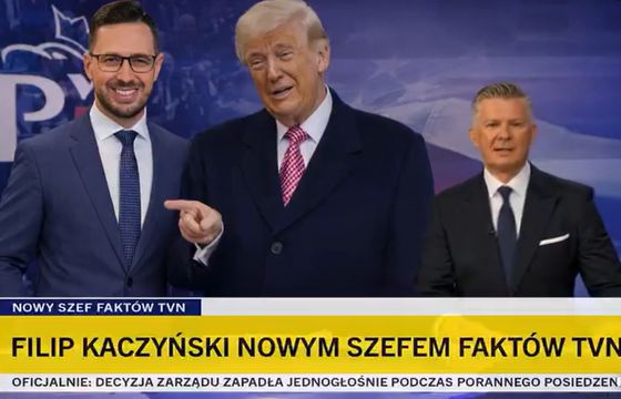 Poseł PiS dzięki AI "został" szefem "Faktów TVN". "Wielkie zagrożenie dla newsów"