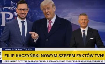 Poseł PiS dzięki AI "został" szefem "Faktów TVN". "Wielkie zagrożenie dla newsów"