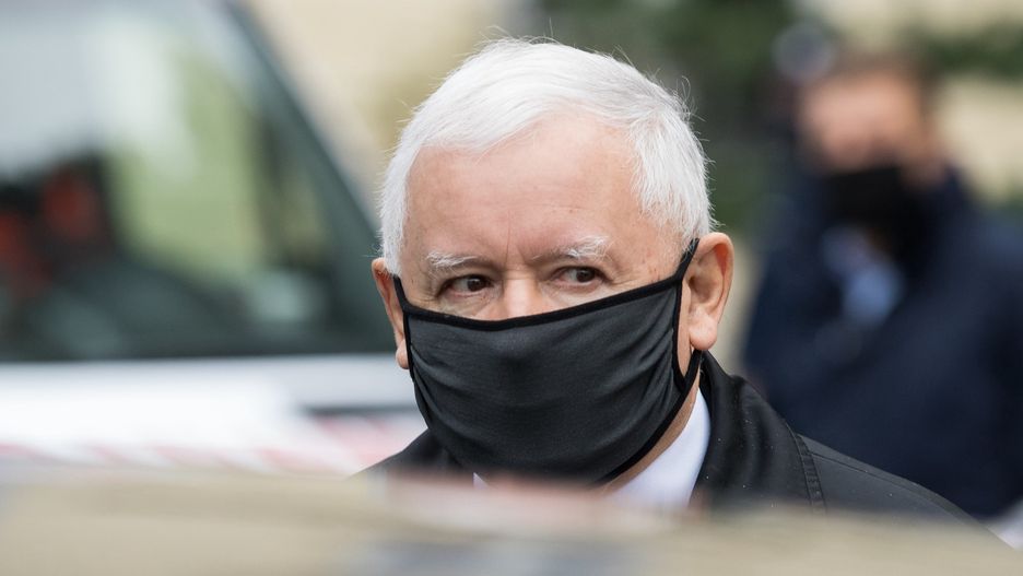 Prezes PiS Jarosław Kaczyński trafił na autokwarantannę