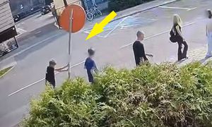 "Z uwagi na wiek wezwano rodziców". Strażnicy pokazali, co zrobił chłopak
