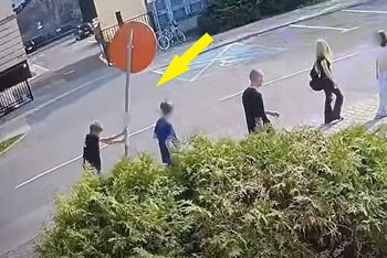 "Z uwagi na wiek wezwano rodziców". Strażnicy pokazali, co zrobił chłopak