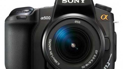 Ploteczki o nowej lustrzance Sony A500 1